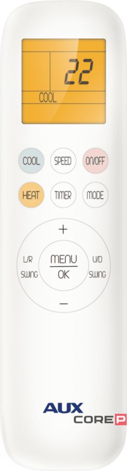 Настенная сплит-система AUX ASW-H12A4/JD-R2DI (v1) + AS-H12A4/JD-R2DI (v1), белый