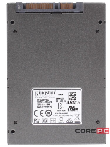 Твердотельный накопитель Kingston 480 Gb SA400S37/480G