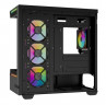Компьютерный корпус Thermalright M10 FAN4-M TG ARGB Black (TRTLM10BF4M)