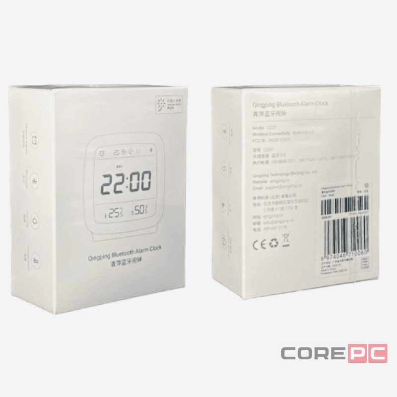 Умный будильник Xiaomi Qingping Bluetooth Alarm Clock CGD1 белый