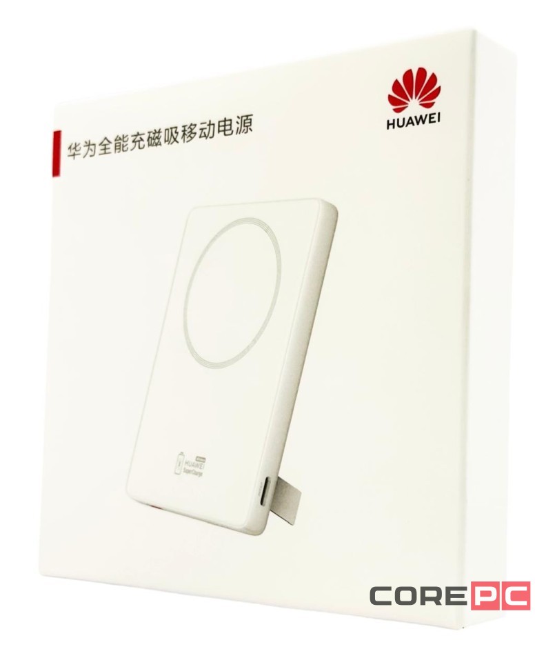 Powerbank с беспроводной зарядкой Huawei P0016 5000mAh 1USB-C 3A белый