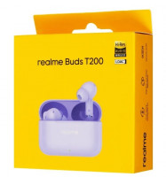 Беспроводные наушники TWS Realme Buds T200 RMA2410 фиолетовые
