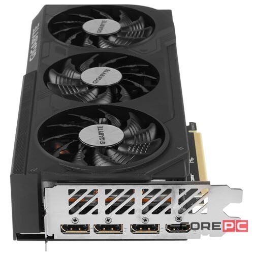 Видеокарта Gigabyte (GV-N4070WF3OCV2-12GD) GeForce RTX 4070 12GB WINDFORCE V2 OC