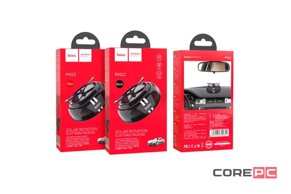 Автомобильный ароматизатор Hoco PH22 Bonquet красный