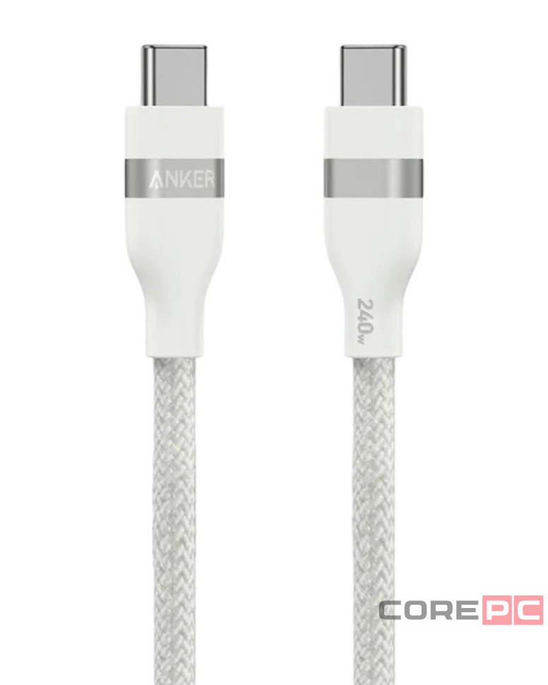 Usb Кабель-зарядка Type-C на Type-C Anker  (A82E2621) 240W 0.9м белый