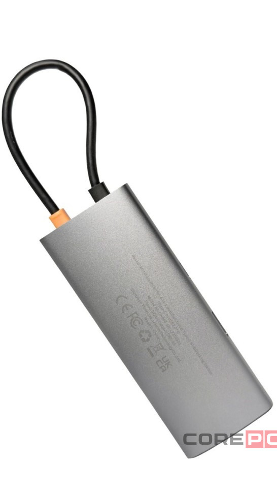 USB-C хаб Baseus Metal Gleam Series 4-in-1 Multifunctional Type-C HUB Docking Station WKWG070013