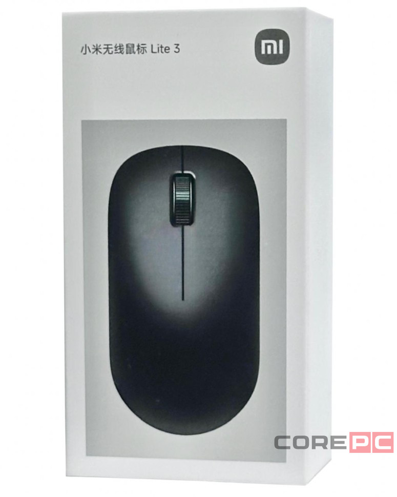Мышь беспроводная Xiaomi Mi Wireless Mouse Lite 3 (XMWXSB05YM) черная
