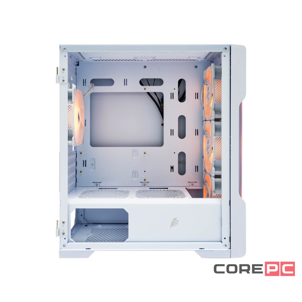 Компьютерный корпус 1STPLAYER TRILOBITE T3 ARGB White (FP_T3-WH-4F2-W(AP))