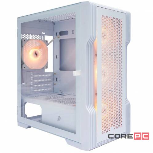 Компьютерный корпус 1STPLAYER TRILOBITE T3 ARGB White (FP_T3-WH-4F2-W(AP))