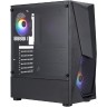 Компьютерный корпус 1STPLAYER DK DK-3 FRGB Black (DK-3-BK-4F1)