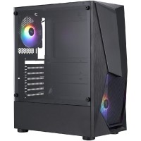 Компьютерный корпус 1STPLAYER DK DK-3 FRGB Black (DK-3-BK-4F1)