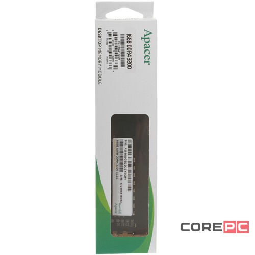 Оперативная память 16 Gb 3200 MHz Apacer (EL.16G21.GSH)