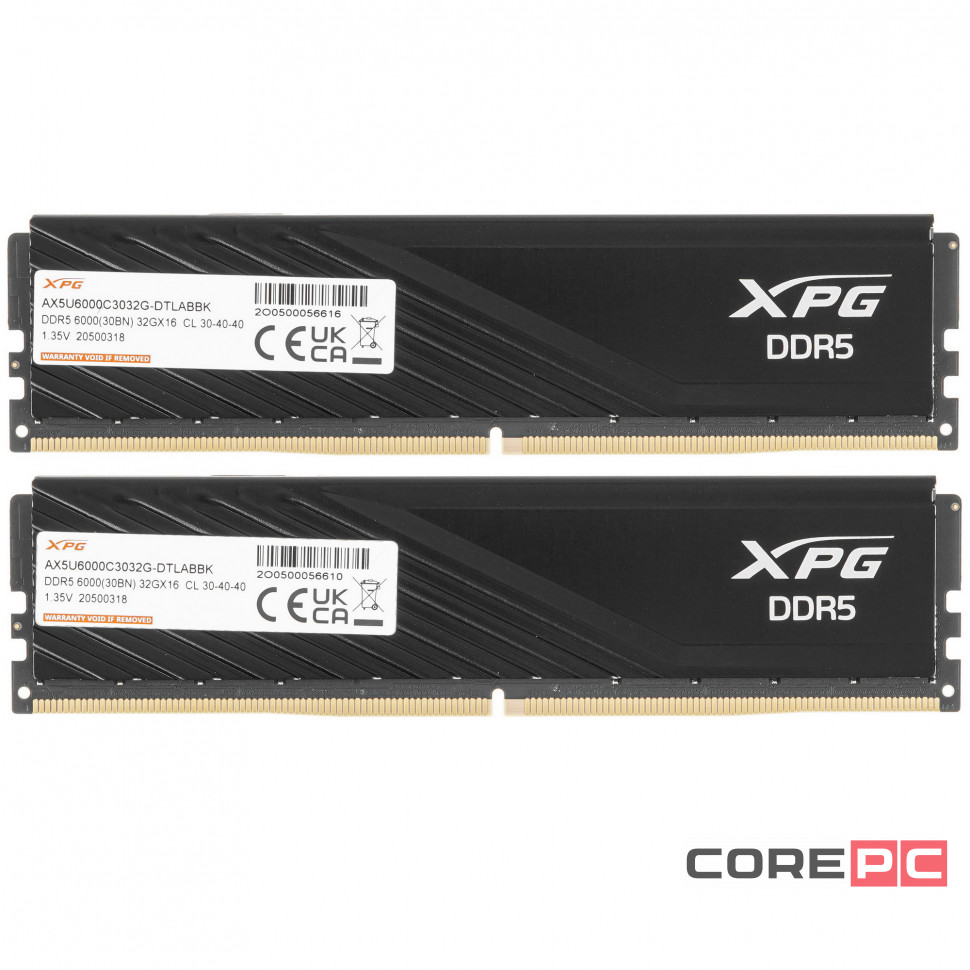Оперативная память 64 Gb 6000 MHz ADATA XPG LANCER Blade (AX5U6000C3032G-DTLABBK)