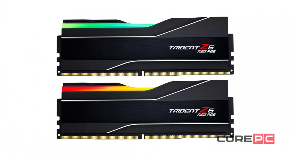 Оперативная память 128 Gb 6000 MHz G.Skill TRIDENT Z5 Neo RGB Black (F5-6000J3244G64GX2-TZ5NR)