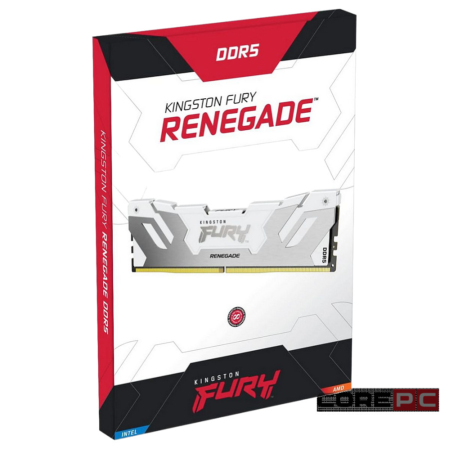 Оперативная память 24 Gb 8400 MHz Kingston FURY Renegade Silver/White (KF584CU40RW-24)
