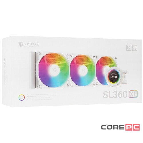 Система жидкостного охлаждения для процессора ID-COOLING SL360 XE White