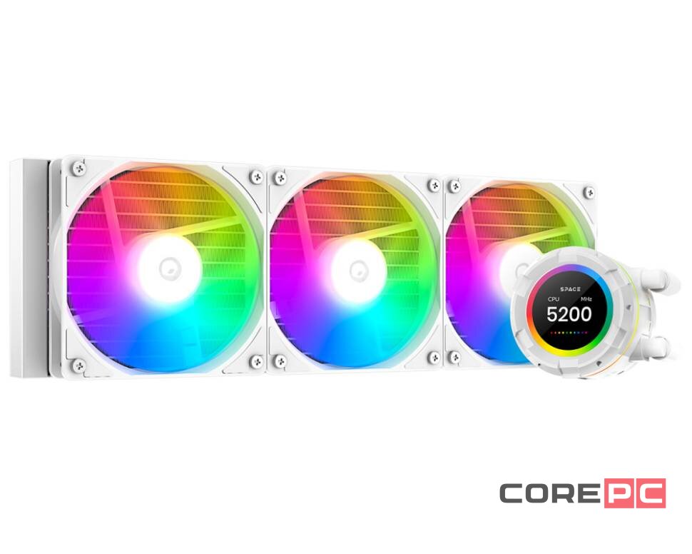 Система жидкостного охлаждения для процессора ID-COOLING SL360 XE White