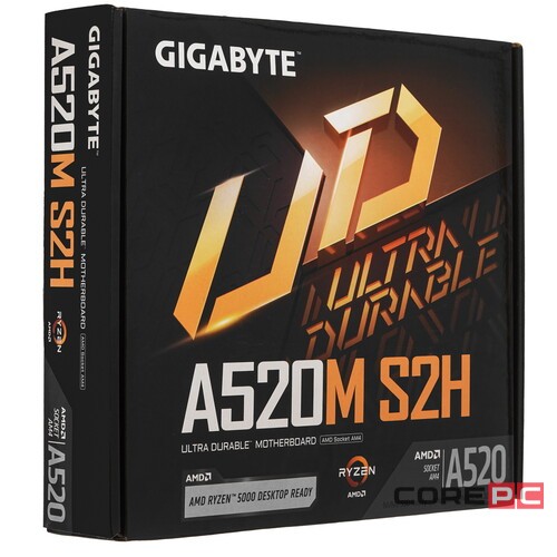 Материнская плата Gigabyte A520M S2H