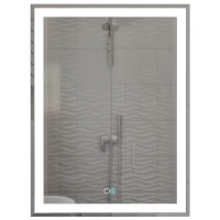 Зеркало MIXLINE Минио-2 600х800 (ШВ) сенсорный выключатель, светодиодная подсветка + подогрев
