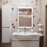 Зеркало MIXLINE Минио-2 600х800 (ШВ) сенсорный выключатель, светодиодная подсветка + подогрев