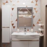 Зеркало MIXLINE Минио-2 600х800 (ШВ) сенсорный выключатель, светодиодная подсветка + подогрев