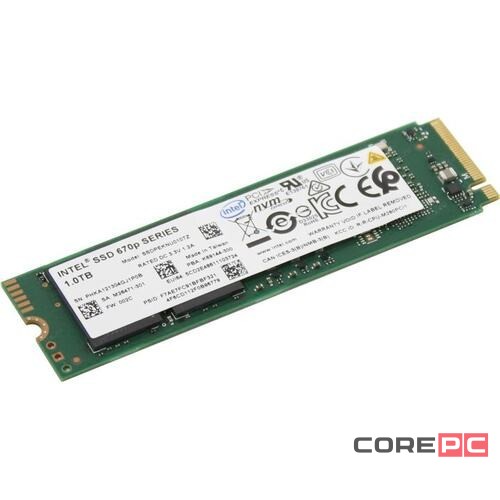 Твердотельный накопитель Intel 1000 Gb 670p SSDPEKNU010TZX1