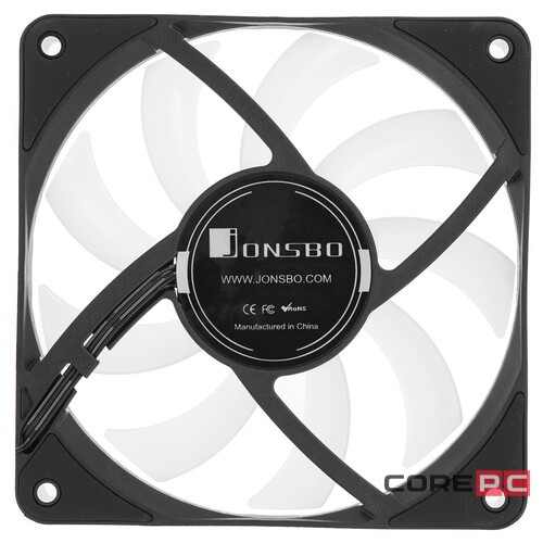Вентилятор для корпуса JONSBO HF1215 Black ARGB PWM