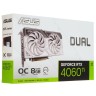 Видеокарта ASUS (DUAL-RTX4060TI-O8G-WHITE) GeForce RTX 4060 TI 8GB 90YV0J42-M0NA00