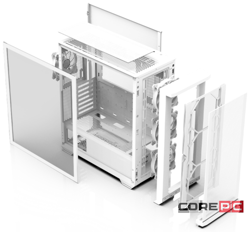 Компьютерный корпус Zalman Z10 DUO White