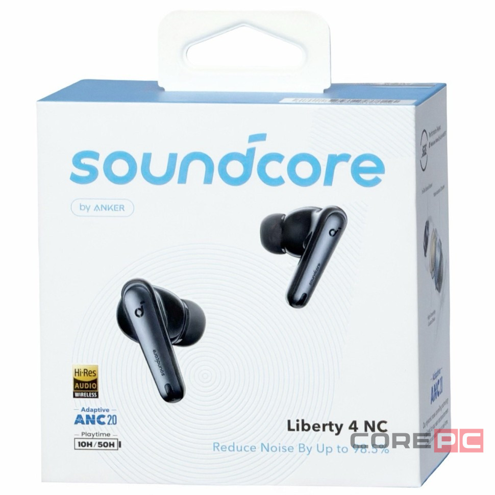 Беспроводные наушники TWS Anker Soundcore Liberty 4 NC черные