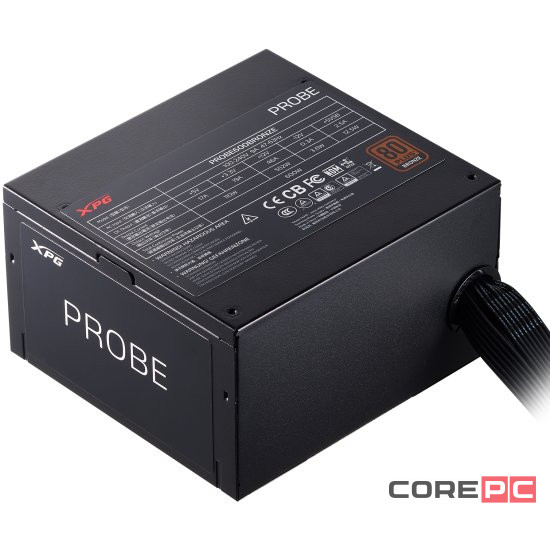 Блок питания ADATA XPG 600W PROBE (PROBE600B-BKCEU)