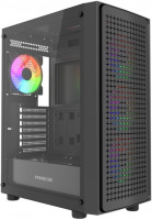Компьютерный корпус Powercase Mistral EA20 TG FRGB Black (CMAEA20-L4)