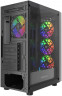 Компьютерный корпус Powercase Mistral EA20 TG FRGB Black (CMAEA20-L4)