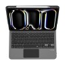 Чехол-клавиатура WIWU Magic Keyboard для Apple iPad 10.9/ iPad Air 11 (2024) русская раскладка (MK004) (черный)
