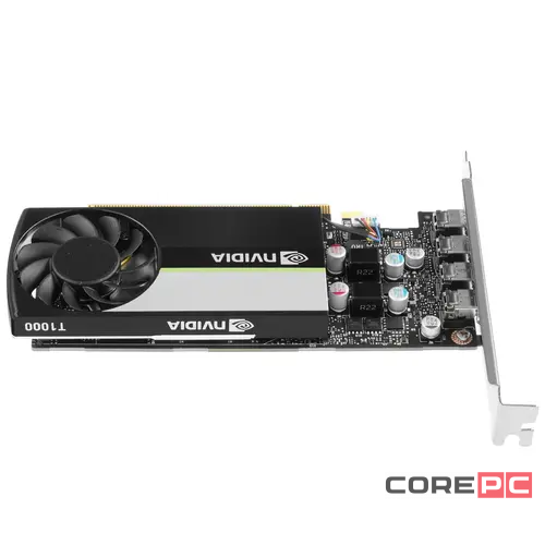 Видеокарта NVIDIA (900-5G172-2270-000||A+L) GeForce RTX T1000 8G with ATX and LP (ATX installed, LP included)