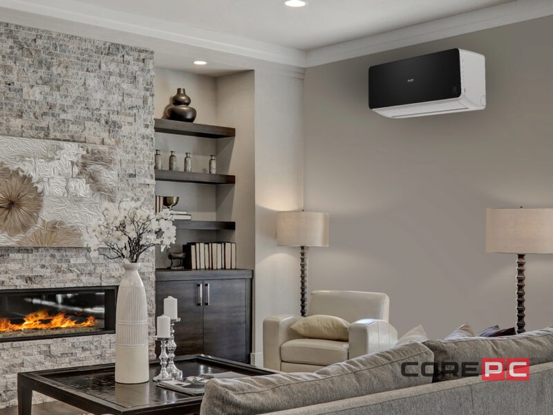 Настенная сплит-система AUX ASW-H12B4/FJ-BR1 + AS-H12B4/FJ-R1, черный