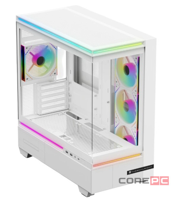 Компьютерный корпус Thermalright M10 FAN4-M TG ARGB White (TRTLM10WF4M)