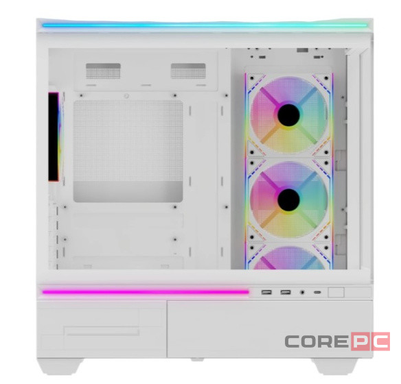 Компьютерный корпус Thermalright M10 FAN4-M TG ARGB White (TRTLM10WF4M)