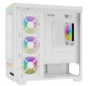 Компьютерный корпус Thermalright M10 FAN4-M TG ARGB White (TRTLM10WF4M)