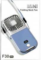 Вентилятор портативный + powerbank 3000mAh Xiaomi F30 Pro белый