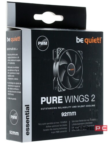 Корпусной вентилятор Be Quiet! PURE WINGS 2 92mm PWM BL038