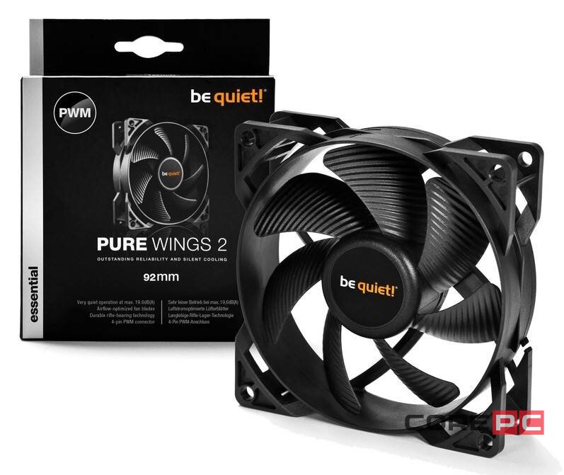 Корпусной вентилятор Be Quiet! PURE WINGS 2 92mm PWM BL038