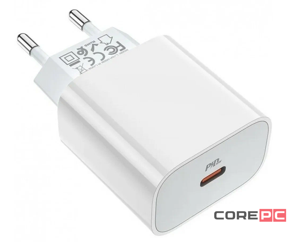 Сетевое зар. устр. Hoco C76A Plus 1C 20W белое