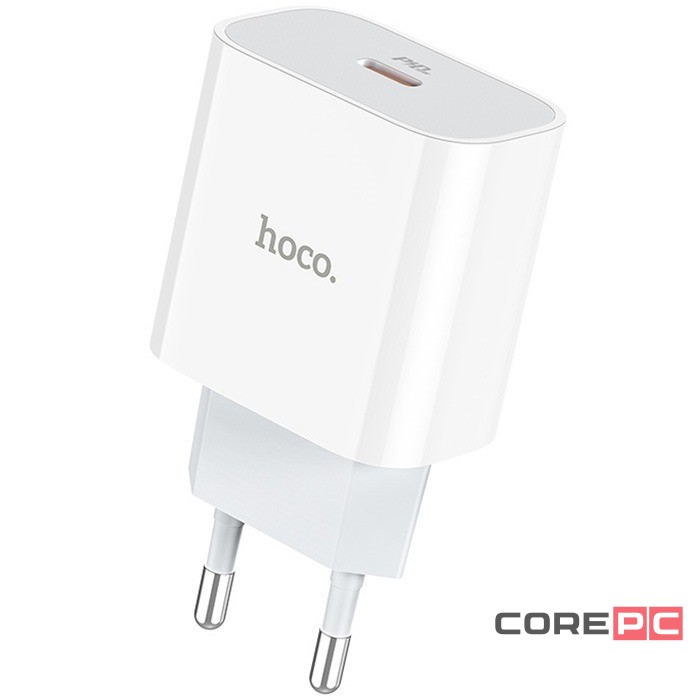 Сетевое зар. устр. Hoco C76A Plus 1C 20W белое