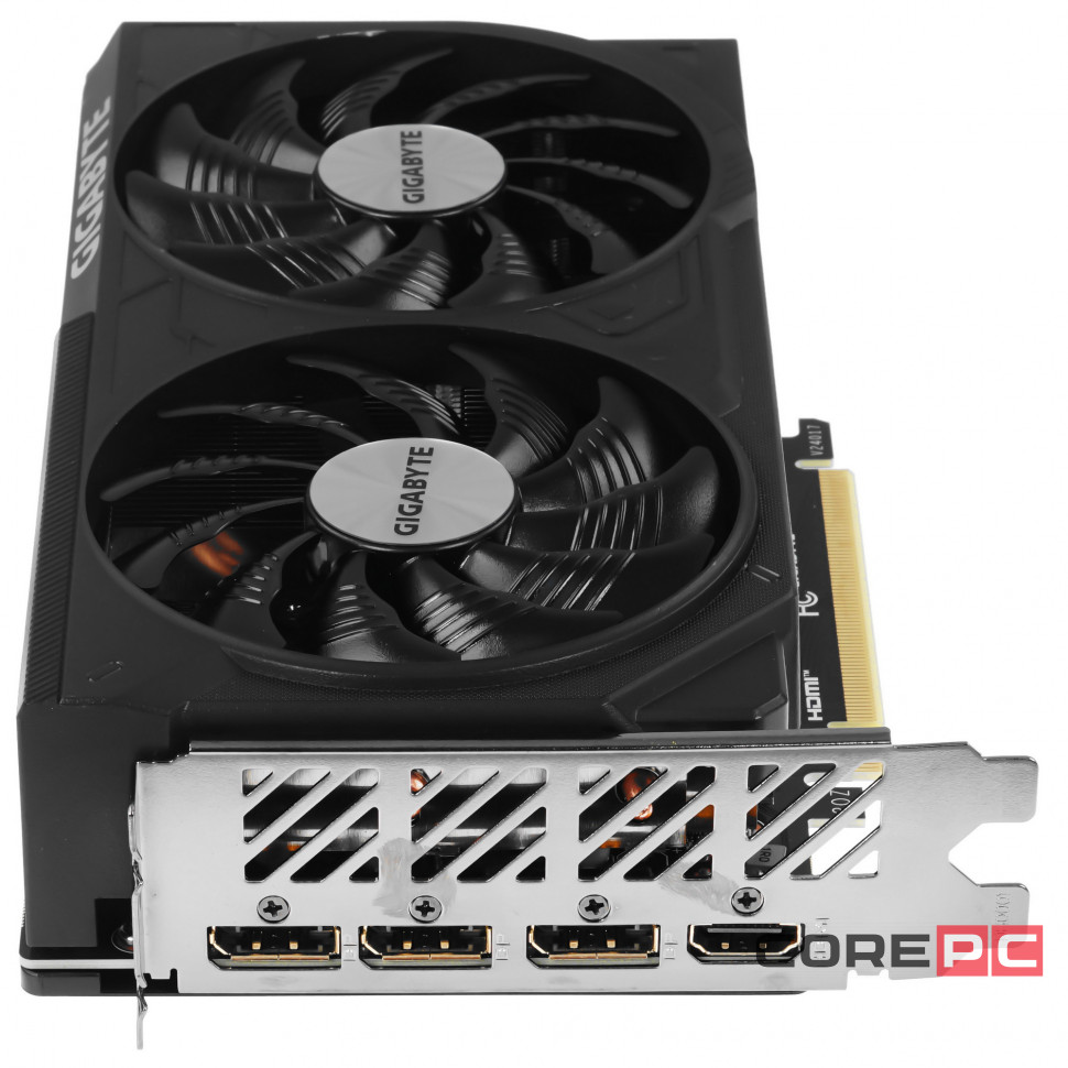 Видеокарта Gigabyte (GV-N4070WF2OCV2-12GD) GeForce RTX 4070 12GB WINDFORCE 2X V2 OC