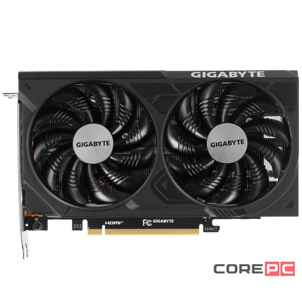 Видеокарта Gigabyte (GV-N4070WF2OCV2-12GD) GeForce RTX 4070 12GB WINDFORCE 2X V2 OC