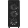 Компьютерный корпус 1STPLAYER FD3-M LED Black (FD3-M-BK-4F1)