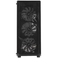 Компьютерный корпус 1STPLAYER FD3-M LED Black (FD3-M-BK-4F1)