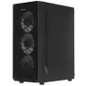 Компьютерный корпус 1STPLAYER FD3-M LED Black (FD3-M-BK-4F1)