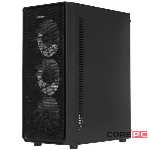 Компьютерный корпус 1STPLAYER FD3-M LED Black (FD3-M-BK-4F1)